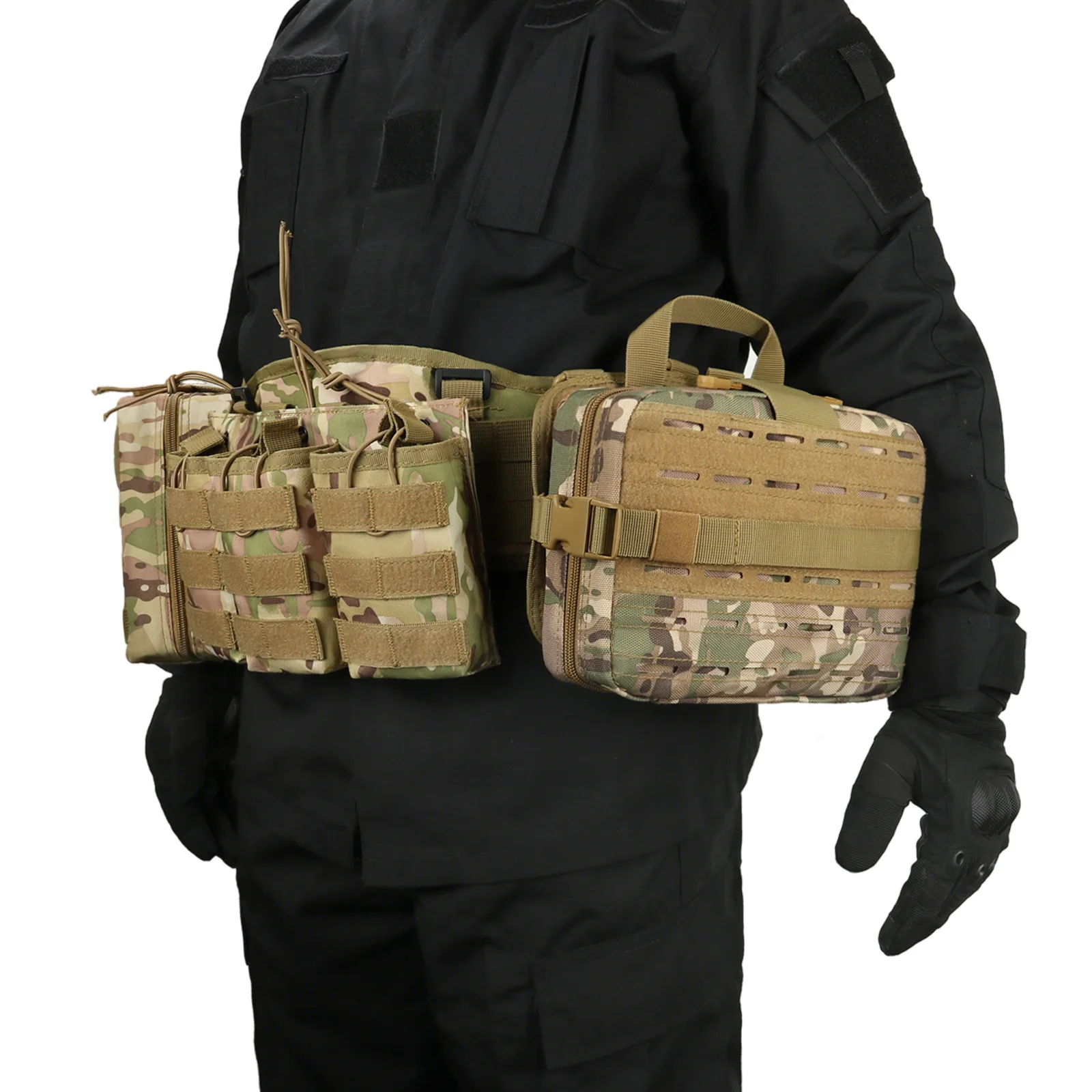 Tactical Waist Cover Set CS Field Shooting Training Multi functional Combination Commuter Accessory Bag Belt Bag
Tactical Waist Cover Set CS Field Shooting Training Multi functional Combination Commuter Accessory Bag Belt Bag