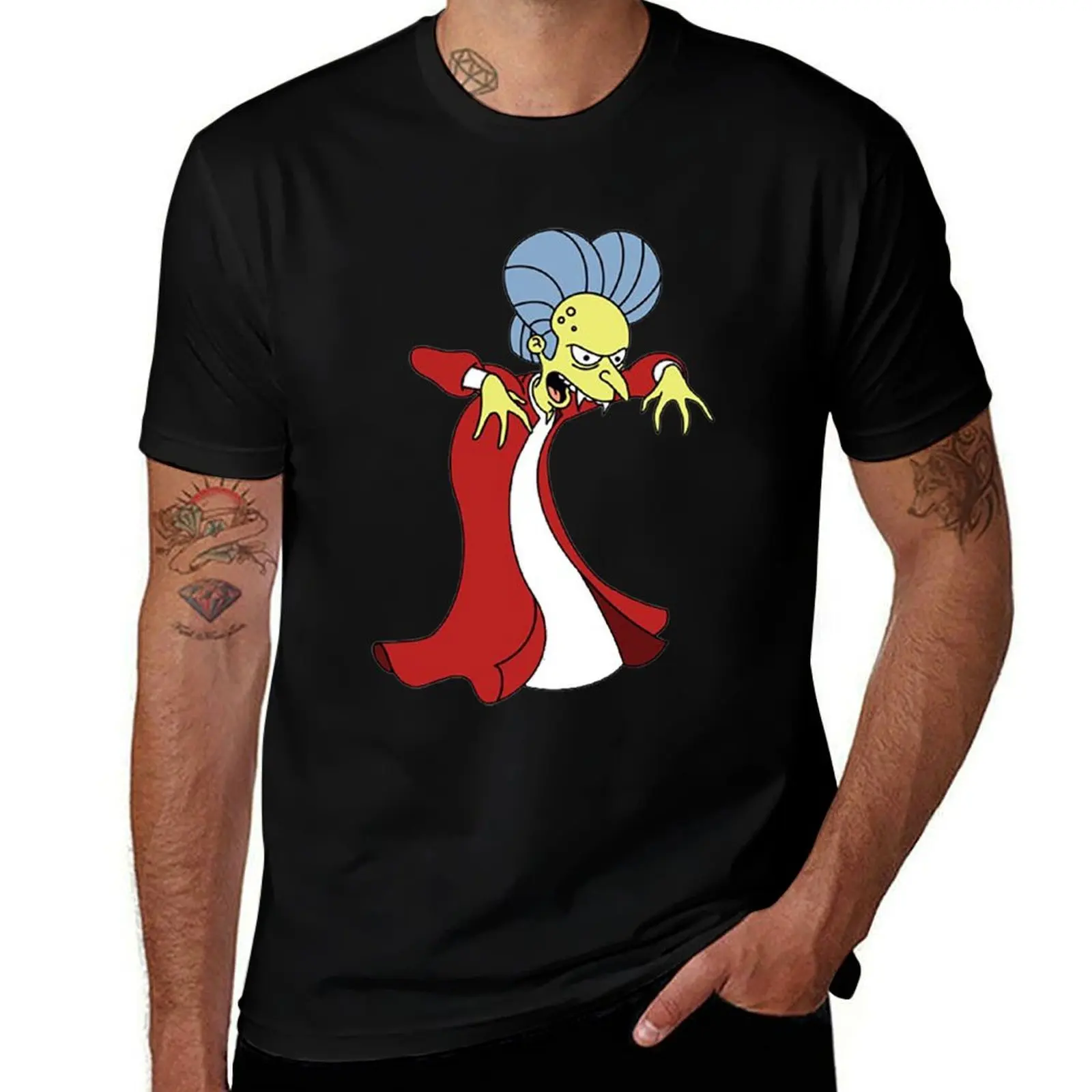 Count Burns Treehouse of Horror T-Shirt vintage plus size tops designer t shirt men
Count Burns Treehouse of Horror T-Shirt vintage plus size tops designer t shirt men