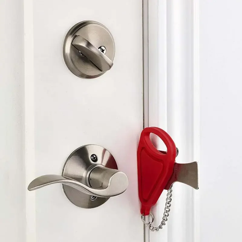 Portable Metal Safety Latches, Door Lock, Home, Room, Hotel, Anti Theft Security Lock, Travel and Accommodation
Portable Metal Safety Latches, Door Lock, Home, Room, Hotel, Anti Theft Security Lock, Travel and Accommodation