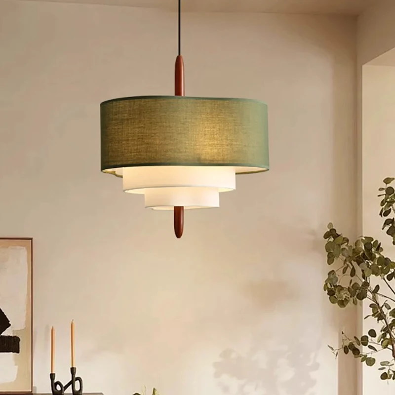 Green Cloth Lampshade Pendant Lamp Foyer Bedroom Dining Room Lighting Fixtures E27 Bulb Wire Adjustable
Green Cloth Lampshade Pendant Lamp Foyer Bedroom Dining Room Lighting Fixtures E27 Bulb Wire Adjustable