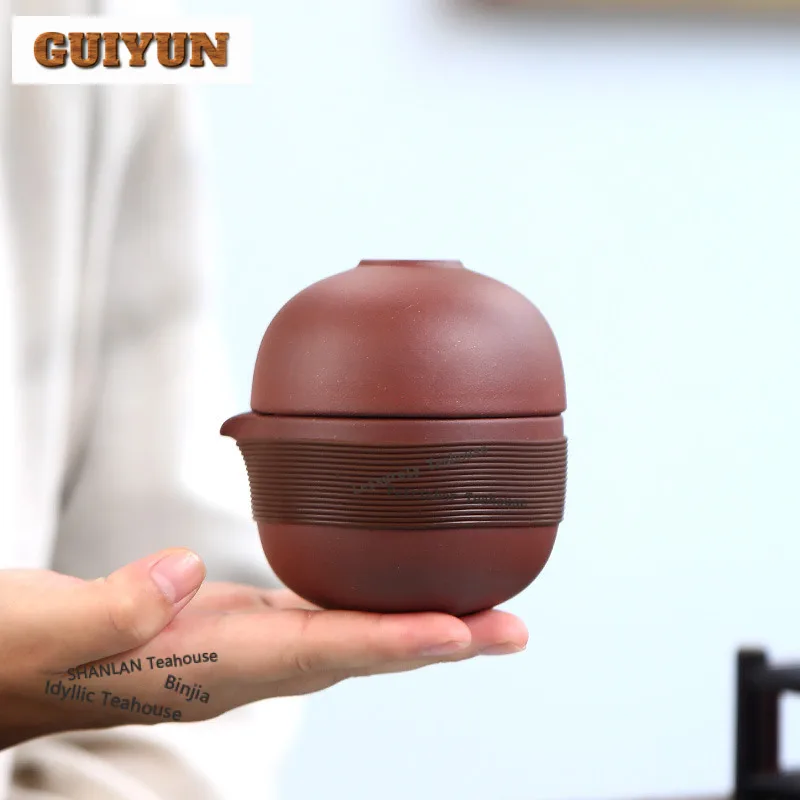 Yixing Purple Clay Tea Set Complete Set Ancient Set Of Cups Tea Ceremony Set Household Teapot And Tea Cup Set Drinkware Craft
Yixing Purple Clay Tea Set Complete Set Ancient Set Of Cups Tea Ceremony Set Household Teapot And Tea Cup Set Drinkware Craft