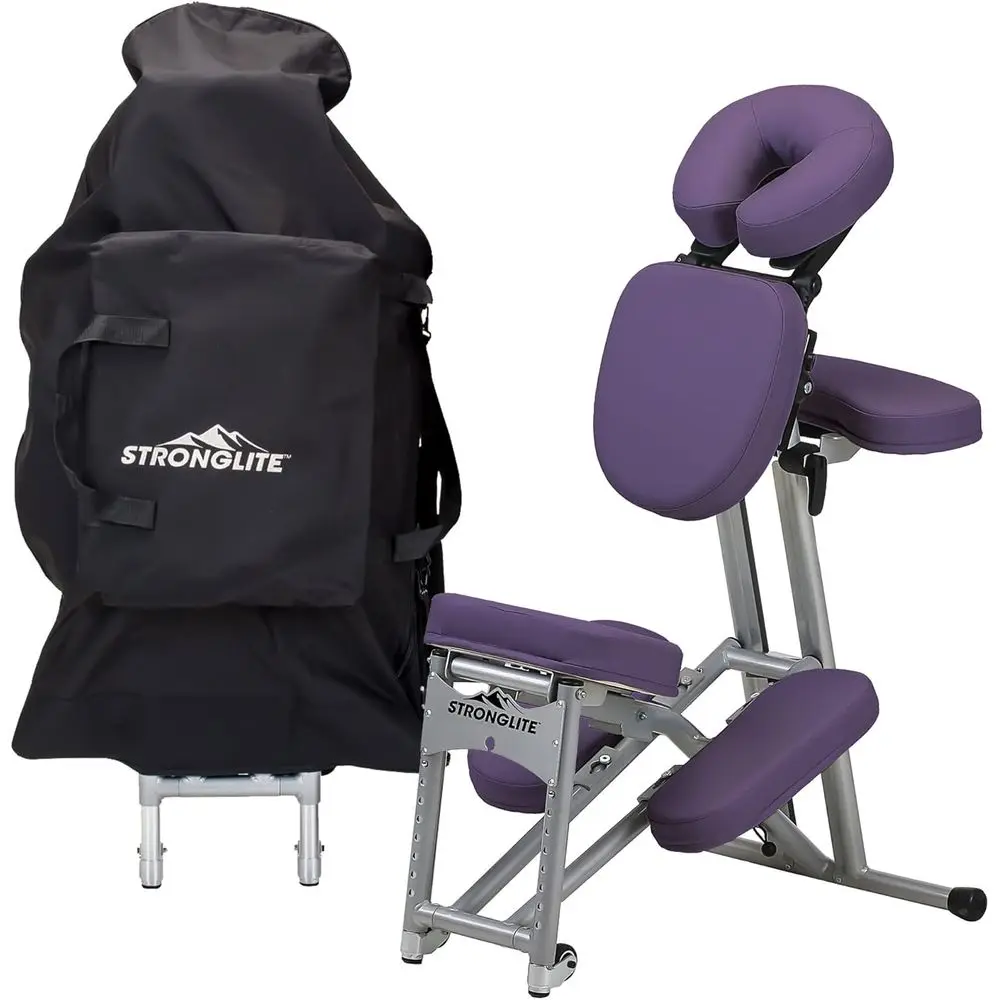 Ultra-Strong Lightweight Folding Massage Chair with Wheels and Carry Case, 600lbs Capacity
Ultra-Strong Lightweight Folding Massage Chair with Wheels and Carry Case, 600lbs Capacity
