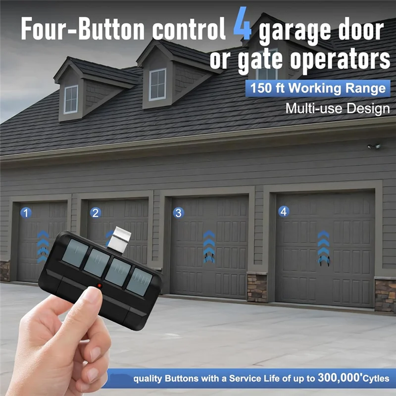 AT12 3 Pack 894LT Garage Door Opener Remote For Liftmaster Chamberlain, Garage Door Remote Replaces 811LM 892LT 61LM Dip
AT12 3 Pack 894LT Garage Door Opener Remote For Liftmaster Chamberlain, Garage Door Remote Replaces 811LM 892LT 61LM Dip