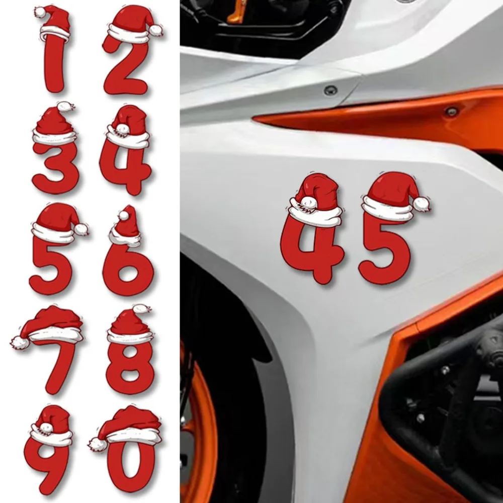 1PC 1234567890 Christmas Number Motorbike Stickers Waterproof Sticker for Moto Motorcycle Body Fuel Tank Durable Vinyl Decals
1PC 1234567890 Christmas Number Motorbike Stickers Waterproof Sticker for Moto Motorcycle Body Fuel Tank Durable Vinyl Decals