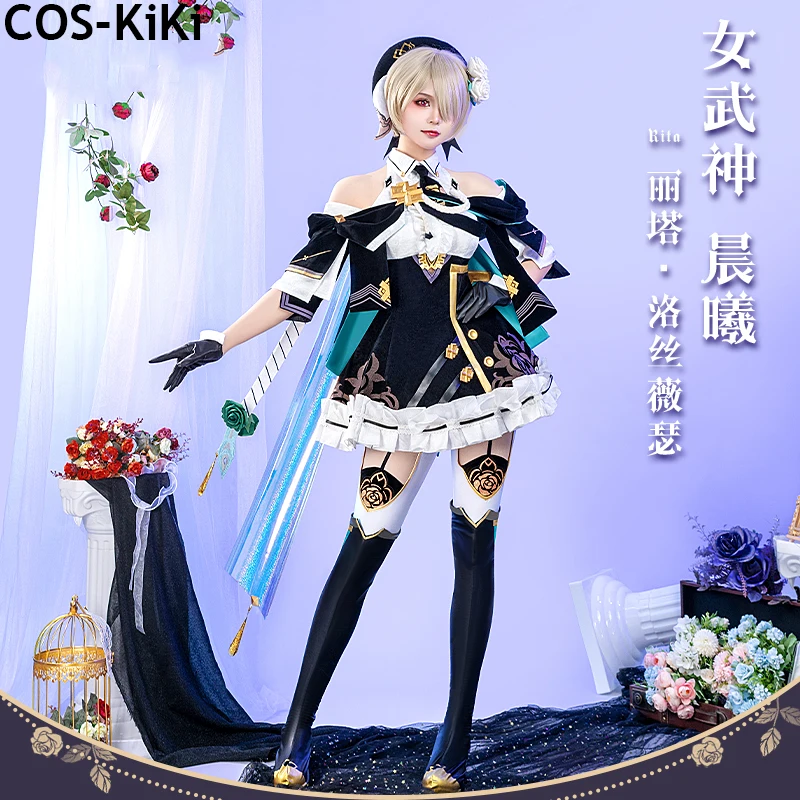 COS-KiKi Honkai Impact 3rd Rita Rossweisse Valkyrja Dawn игровой костюм сексуальное элегантное платье косплей костюм наряд для вечеринки на Хэллоуин
COS-KiKi Honkai Impact 3rd Rita Rossweisse Valkyrja Dawn игровой костюм сексуальное элегантное платье косплей костюм наряд для вечеринки на Хэллоуин