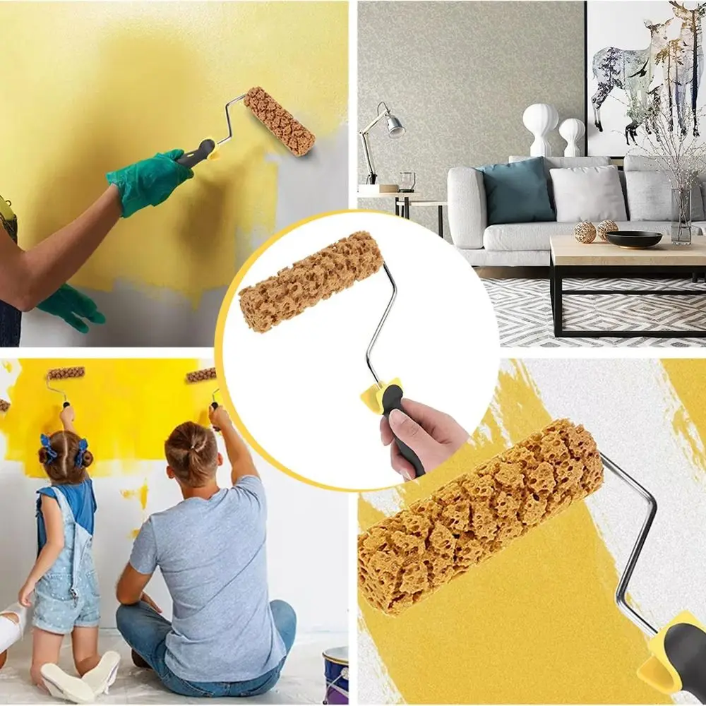 With Handle Texture Pattern Paint Roller Texture Tool Pattern Tool Seaweed Sponge Roller Brush M 80 M 60
With Handle Texture Pattern Paint Roller Texture Tool Pattern Tool Seaweed Sponge Roller Brush M 80 M 60
