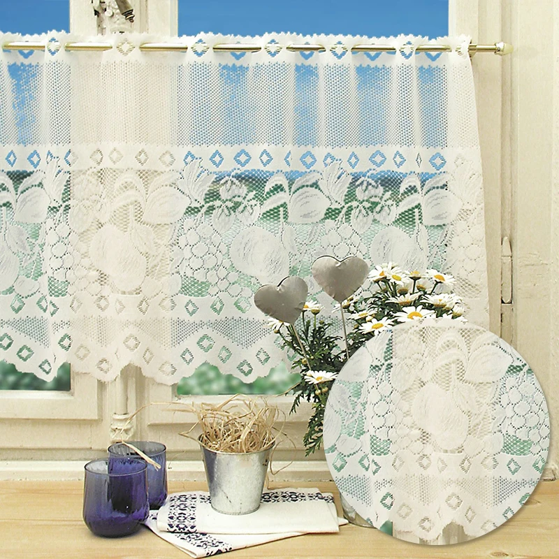 Small Lace Curtains With Embroidery Kitchen Curtains White Luxury Short Curtains Coffee Half Curtain Window Decorations
Small Lace Curtains With Embroidery Kitchen Curtains White Luxury Short Curtains Coffee Half Curtain Window Decorations