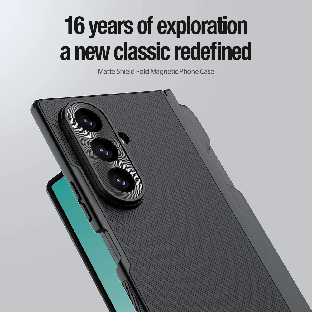 NILLKIN For Samsung Galaxy Z Fold 8 Ultra Frosted Shield Fold with Pen Magnetic Anti fall airbag phone case protective case
NILLKIN For Samsung Galaxy Z Fold 8 Ultra Frosted Shield Fold with Pen Magnetic Anti fall airbag phone case protective case