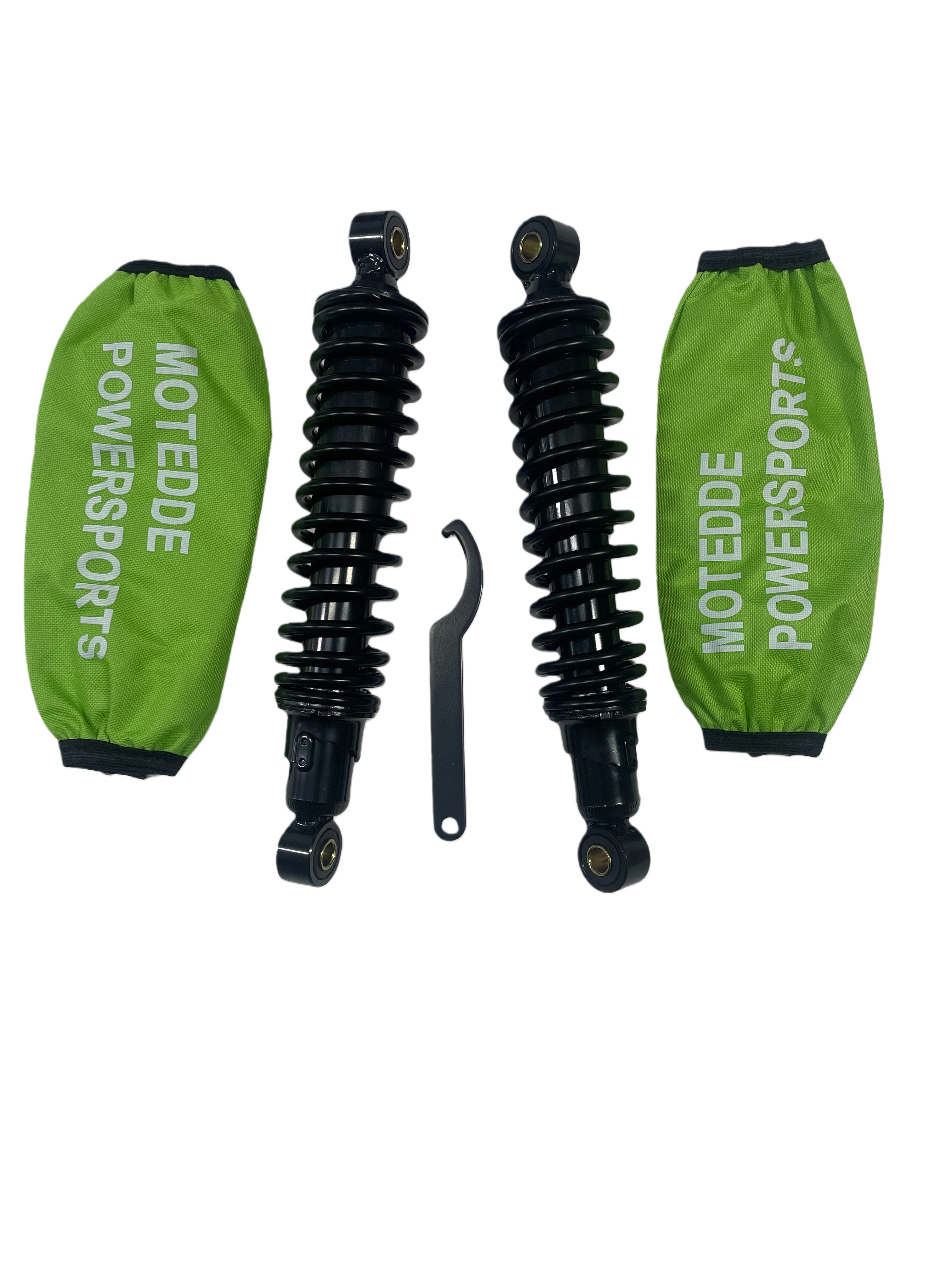 Комплект передних амортизаторов Motedde с черной пружиной для Polaris Sportsman 90/Outlaw 110 (2007-2025)
Комплект передних амортизаторов Motedde с черной пружиной для Polaris Sportsman 90/Outlaw 110 (2007-2025)