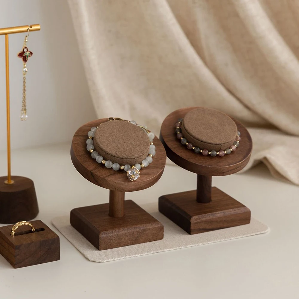 Wood Jewelry Display Stand Bracelet Bangle Holder Watch Showcase Photography Props Retail Organizer
Wood Jewelry Display Stand Bracelet Bangle Holder Watch Showcase Photography Props Retail Organizer