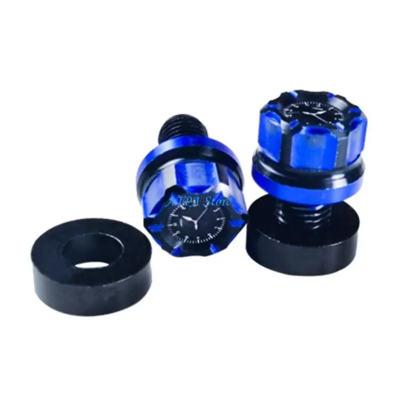 U13c 2pcs Мотоциклевые отверстия Алюминиевые винты задней виды
U13c 2pcs Мотоциклевые отверстия Алюминиевые винты задней виды