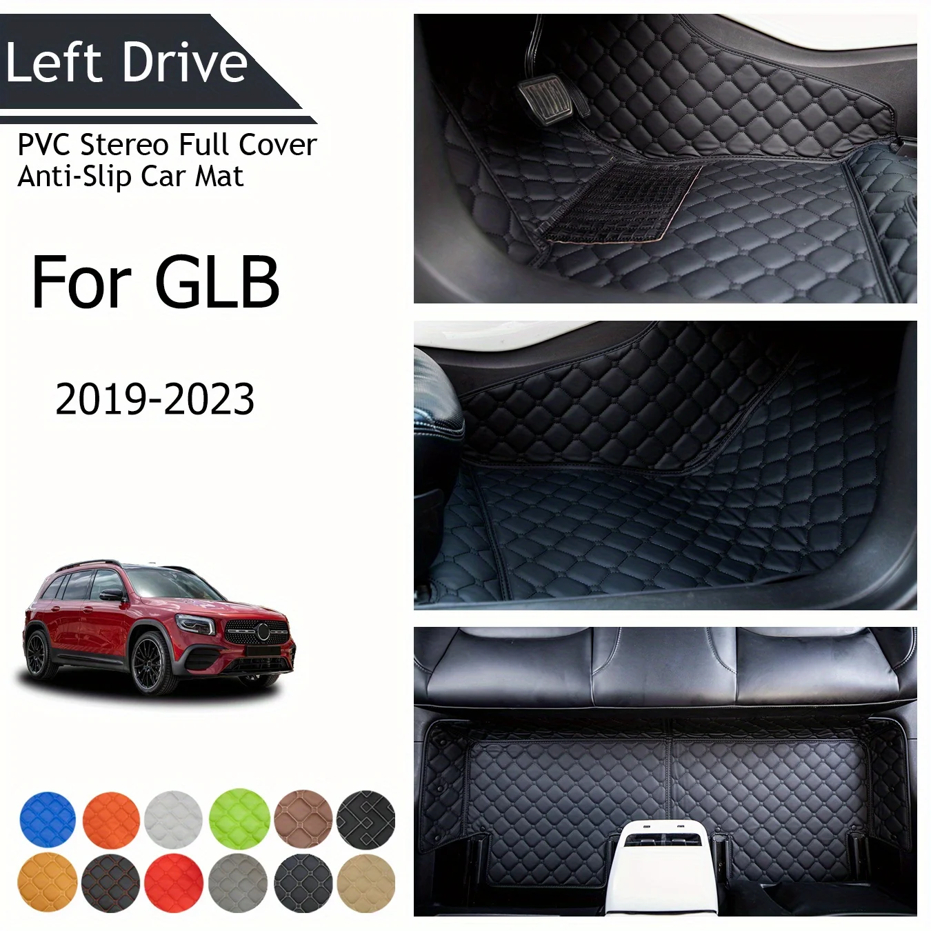 【LHD】For Mercedes-Benz For GLB(7seats) 2019-2023 Three Layer PVC Stereo Full Cover Anti-Slip Car Mat Car Floor Mats
【LHD】For Mercedes-Benz For GLB(7seats) 2019-2023 Three Layer PVC Stereo Full Cover Anti-Slip Car Mat Car Floor Mats