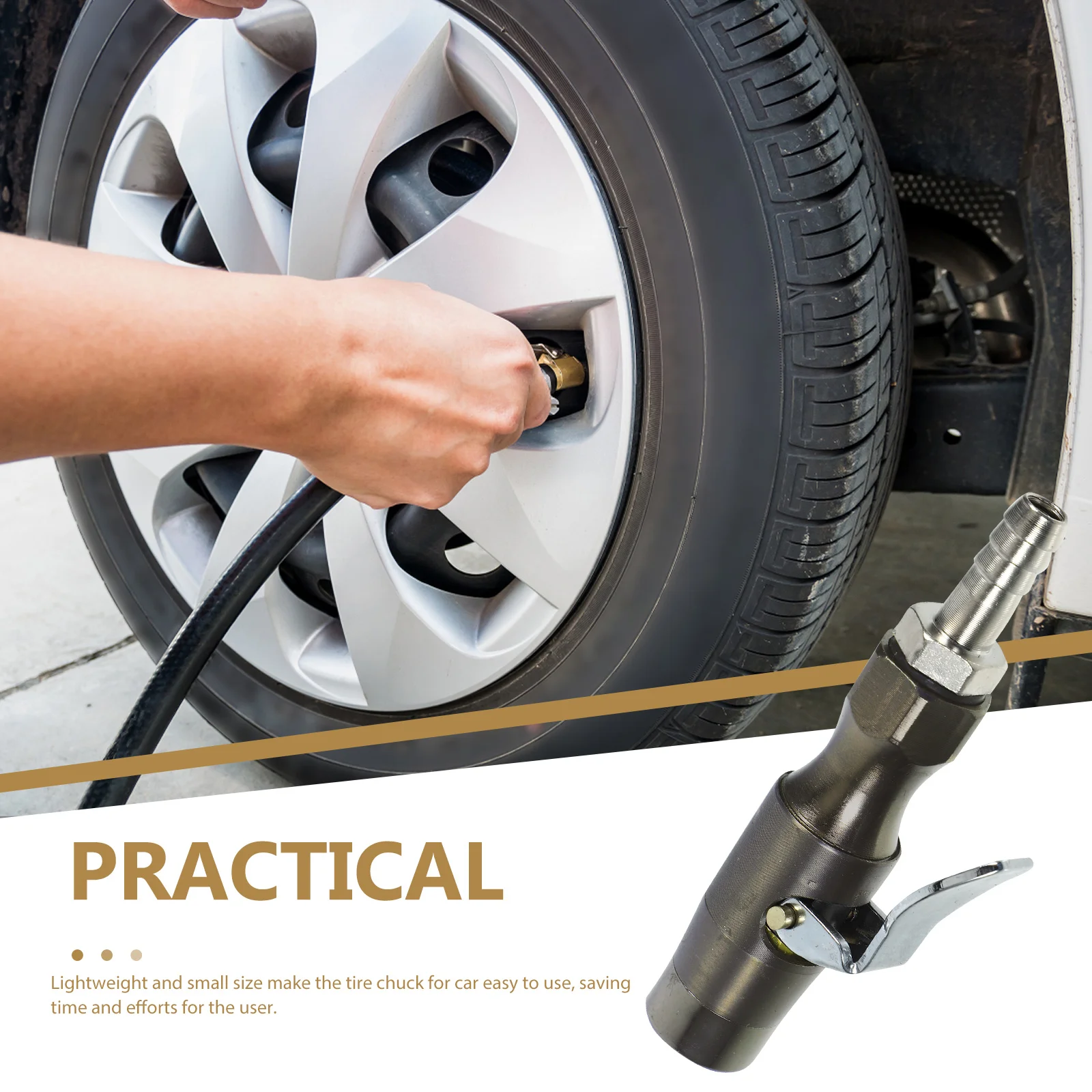 Tire Pressure Gauge Chuck 12.5mm Black Locking Air Inflator Quick Car Truck Motorcycle Tire Accessories
Tire Pressure Gauge Chuck 12.5mm Black Locking Air Inflator Quick Car Truck Motorcycle Tire Accessories