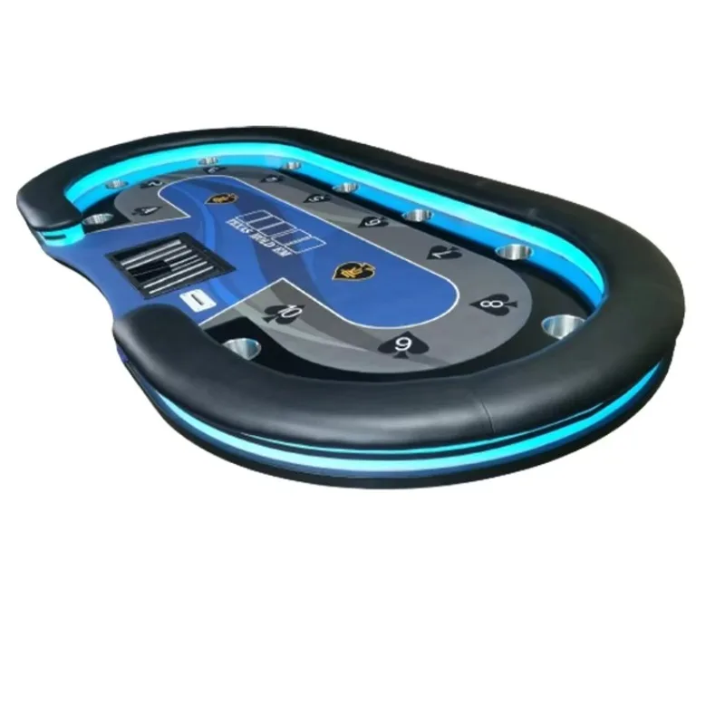 Luxurious Modern Texas Poker Table LED Dining Top 12 Seat Convertible Poker/Dining Table China Origin Model 562266
Luxurious Modern Texas Poker Table LED Dining Top 12 Seat Convertible Poker/Dining Table China Origin Model 562266