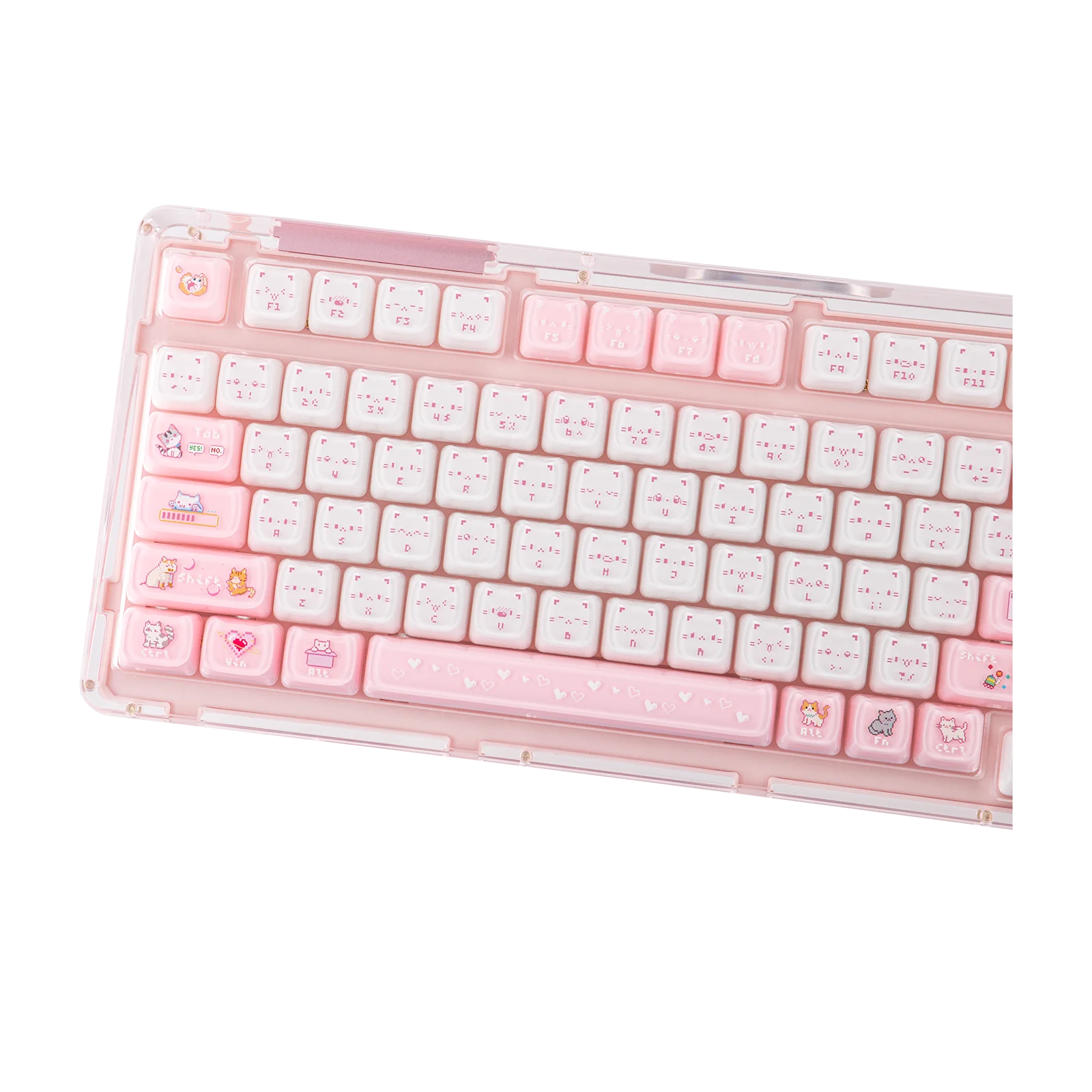 Custom KiiBOOM Mewsic Jelly 122 Keys Keycap Set MAO Profile Double Shot ABS PC Cute Cat for DIY Mechanical Gaming Keyboard Gift
Custom KiiBOOM Mewsic Jelly 122 Keys Keycap Set MAO Profile Double Shot ABS PC Cute Cat for DIY Mechanical Gaming Keyboard Gift