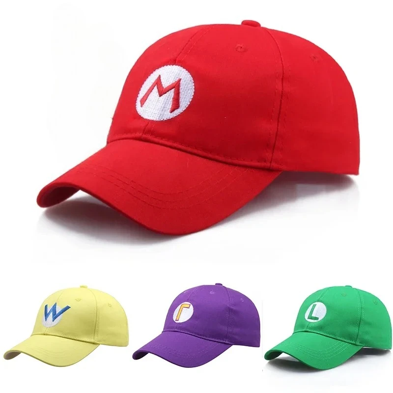 Anime Game Marios Baseball Caps Cosplay Figure Luigi Bros Adult Hip Hop Cotton Caps Girl Boys Outdoor Sun Hats Gifts
Anime Game Marios Baseball Caps Cosplay Figure Luigi Bros Adult Hip Hop Cotton Caps Girl Boys Outdoor Sun Hats Gifts