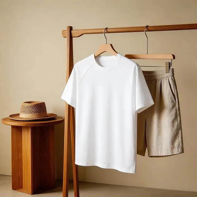 Men's Casual T-Shirt, Classic Round Neck Design, Loose Fit that's Comfortable to Wear All Day, Suitable for Spring & Summer, Sim
Men's Casual T-Shirt, Classic Round Neck Design, Loose Fit that's Comfortable to Wear All Day, Suitable for Spring & Summer, Sim