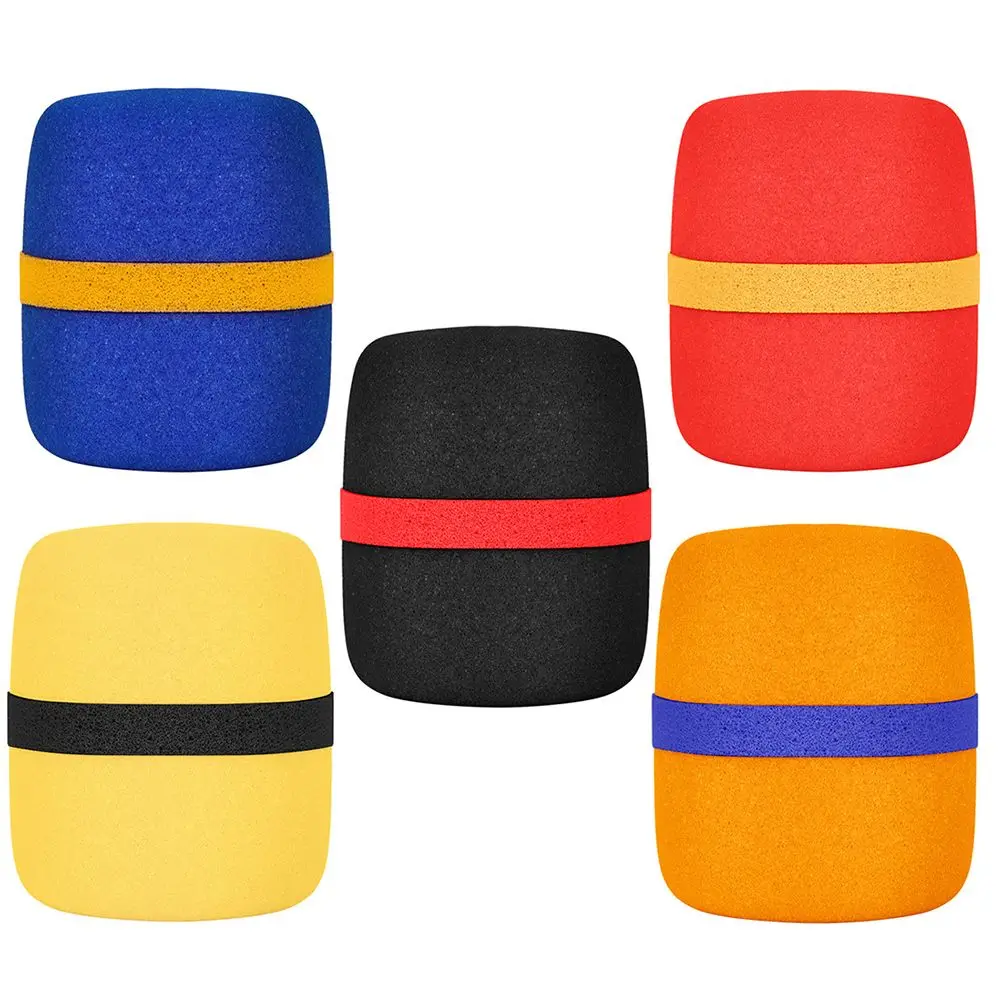 5 Pcs Windproof Sponge Hood Microphone Protective Cover Noise Reduction Dust Cover Mic Accessory Mini Headset Pop Filter Safe
5 Pcs Windproof Sponge Hood Microphone Protective Cover Noise Reduction Dust Cover Mic Accessory Mini Headset Pop Filter Safe