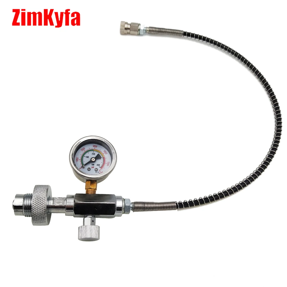 HPA Compressed Air Fill Station Refill Charging Adapter DIN Scuba Diving Tank Big Bottle To Small Tank G5/8" DIN 232/300 Bar
HPA Compressed Air Fill Station Refill Charging Adapter DIN Scuba Diving Tank Big Bottle To Small Tank G5/8" DIN 232/300 Bar