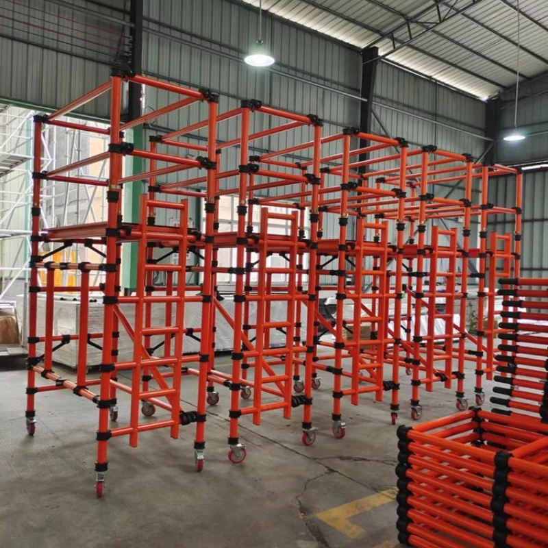 Electrical power insulated ladder frame, weak current scaffold folding type, small size, convenient storage
Electrical power insulated ladder frame, weak current scaffold folding type, small size, convenient storage