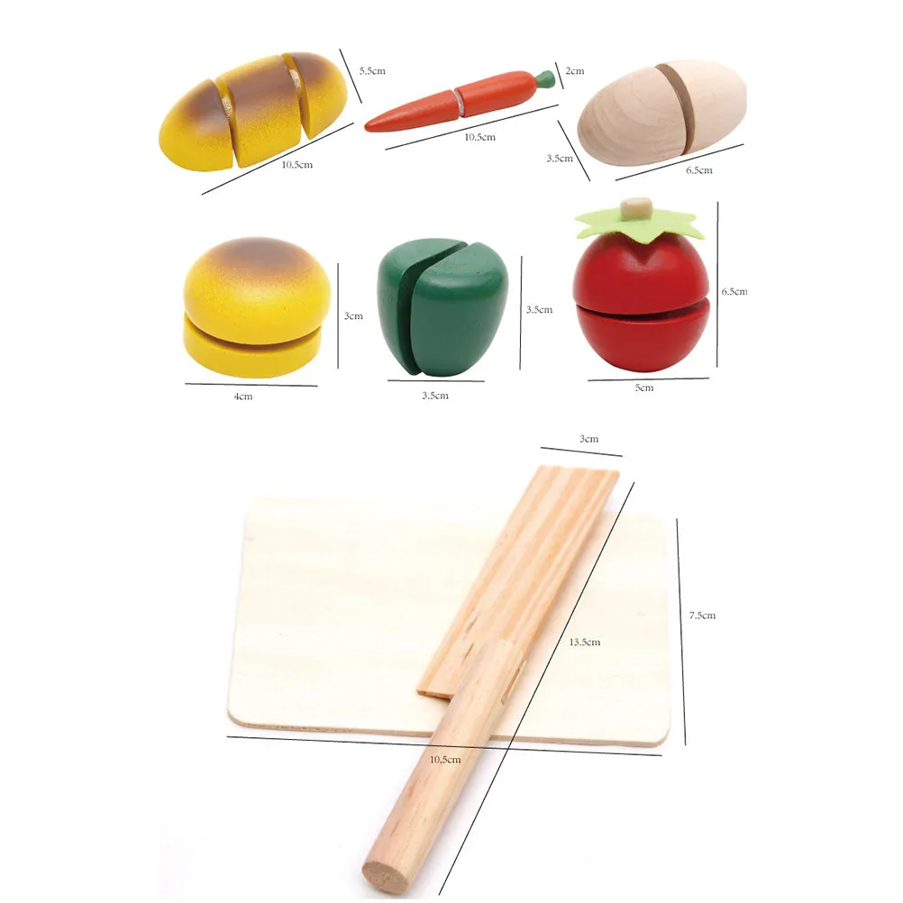 1Set Premium Wood Educational Cutting Food Set Realistic Fruit Vegetable Models Safe Round Design for Boys Girls Birthday
1Set Premium Wood Educational Cutting Food Set Realistic Fruit Vegetable Models Safe Round Design for Boys Girls Birthday