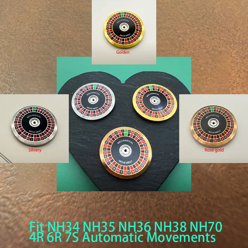 Movement Automatic Oscillating Hammer Rotor Suit for NH34 NH35 NH36 NH38 NH39 4R35 4R36 6R 7S Movement Replace Compatible Parts
Movement Automatic Oscillating Hammer Rotor Suit for NH34 NH35 NH36 NH38 NH39 4R35 4R36 6R 7S Movement Replace Compatible Parts