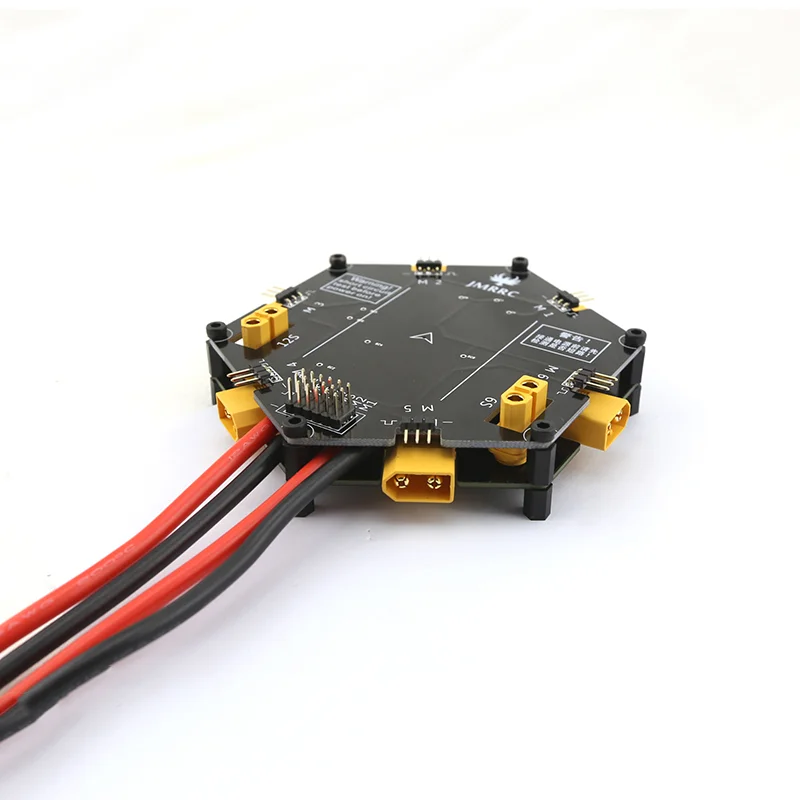 JMRRC Plant protection Drone Six-axis Power Distribution Management Module High Current 12S 6S Distribution Board
JMRRC Plant protection Drone Six-axis Power Distribution Management Module High Current 12S 6S Distribution Board