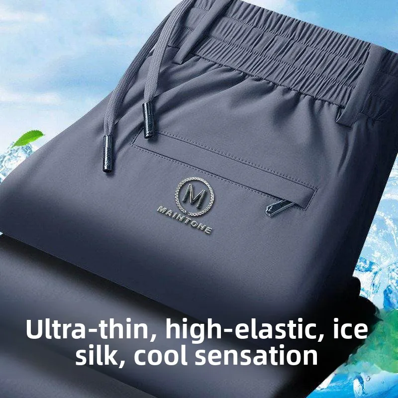 Ice Silk Men's Casual Pants Summer Thin Sporty Work Trousers Loose Straight Cut Quick Dry Trendy Pants Comfortable Polyester ...
Ice Silk Men's Casual Pants Summer Thin Sporty Work Trousers Loose Straight Cut Quick Dry Trendy Pants Comfortable Polyester ...