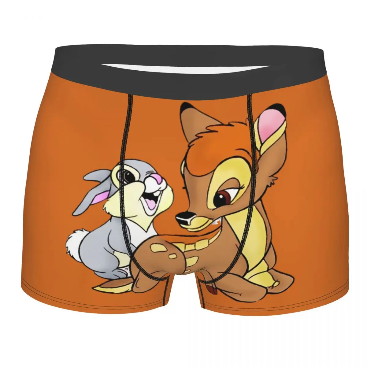 Модные боксеры на заказ из мультфильмов Disney Бэмби, шорты, трусы, мужское нижнее белье
Модные боксеры на заказ из мультфильмов Disney Бэмби, шорты, трусы, мужское нижнее белье