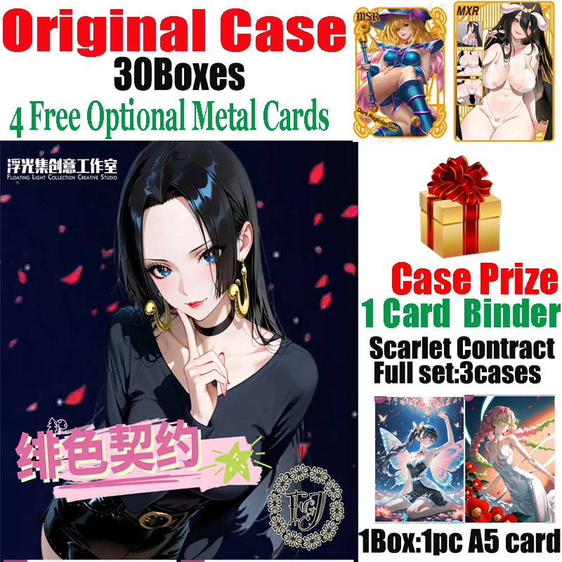 New Scarlet Contract A5 Waifu Collection Boards Floating Light Set Super Popular Female Lead Bikini Spicy Flash Tcg Game Cards
New Scarlet Contract A5 Waifu Collection Boards Floating Light Set Super Popular Female Lead Bikini Spicy Flash Tcg Game Cards