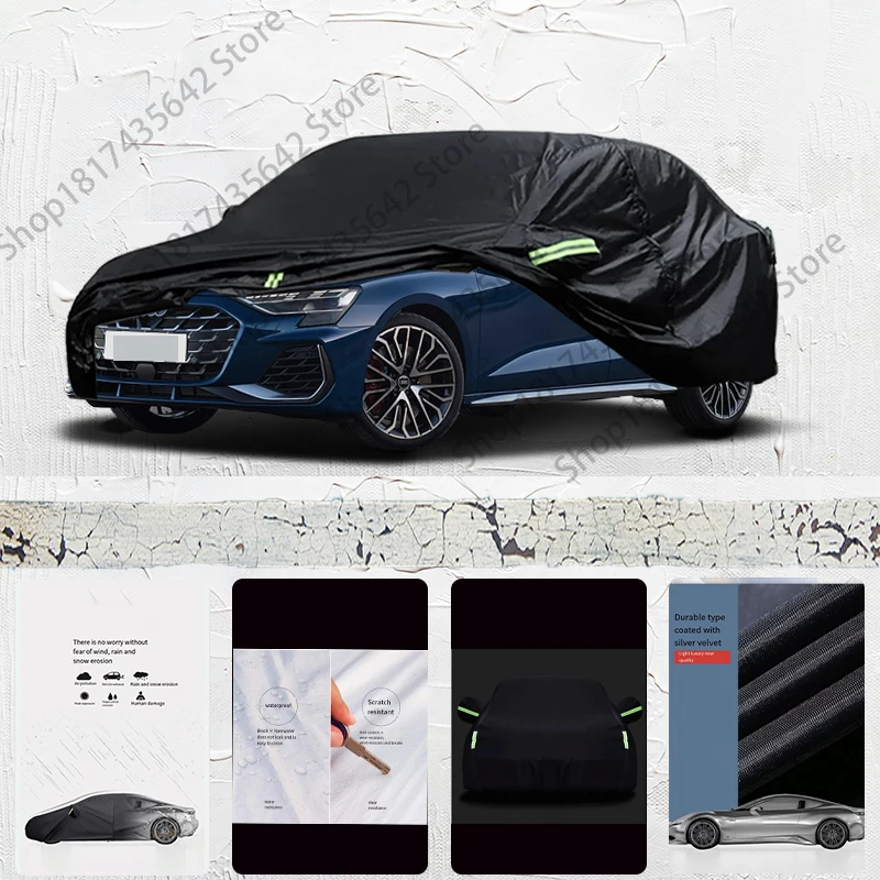 Для Audi S3 Fit наружная защита, полные автомобильные чехлы 210T, снежный чехол, Солнцезащитный водонепроницаемый пыленепроницаемый Внешний чехол для автомобиля, черный
Для Audi S3 Fit наружная защита, полные автомобильные чехлы 210T, снежный чехол, Солнцезащитный водонепроницаемый пыленепроницаемый Внешний чехол для автомобиля, черный