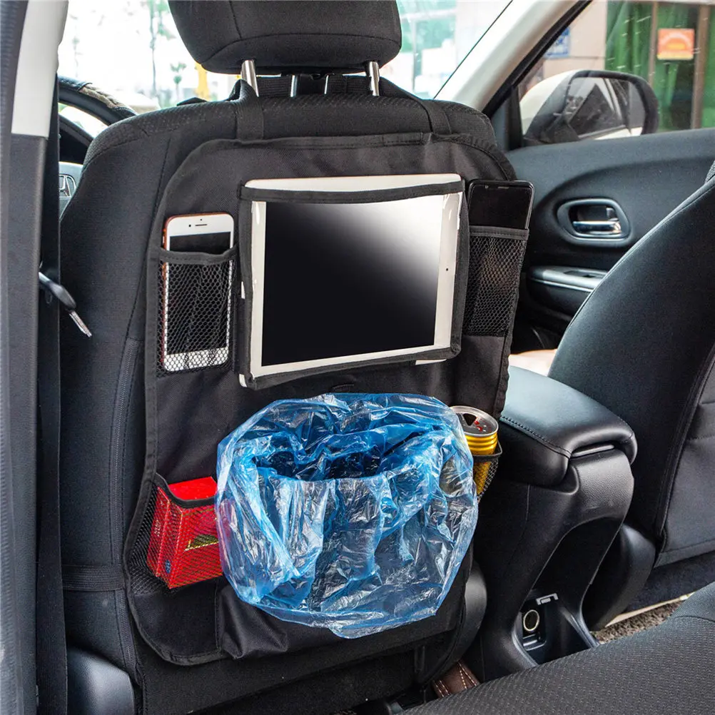 Car Rear Seat Storage Bag Large Capacity Oxford Cloth and PVC Back Protector Hanging Bag Kick Guard Auto Seat Protector Backseat
Car Rear Seat Storage Bag Large Capacity Oxford Cloth and PVC Back Protector Hanging Bag Kick Guard Auto Seat Protector Backseat