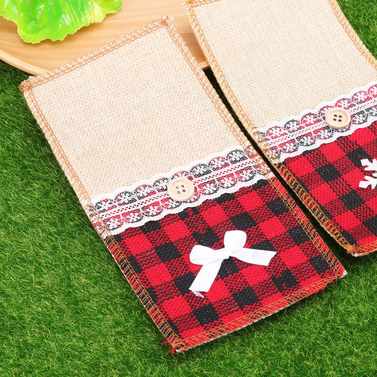 Burlap Lace Cutlery Pockets Tableware Bags Kitchen Storage Washable Reusable Vintage Decor Pouches For Knives Forks Spoons
Burlap Lace Cutlery Pockets Tableware Bags Kitchen Storage Washable Reusable Vintage Decor Pouches For Knives Forks Spoons