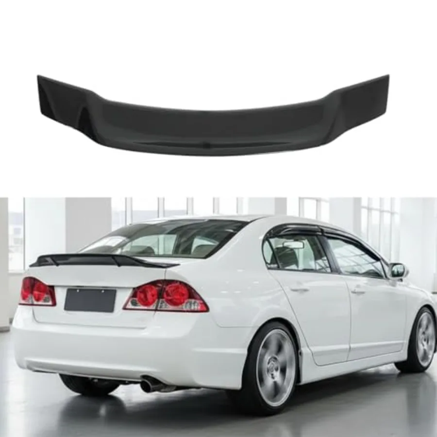 Duckbill Rear Spoiler for Honda Civic 2006 2007 2008 2009 2010 2011 4-Door Sedan Glossy Black Exterior High Kick Trunk Tail Dec
Duckbill Rear Spoiler for Honda Civic 2006 2007 2008 2009 2010 2011 4-Door Sedan Glossy Black Exterior High Kick Trunk Tail Dec