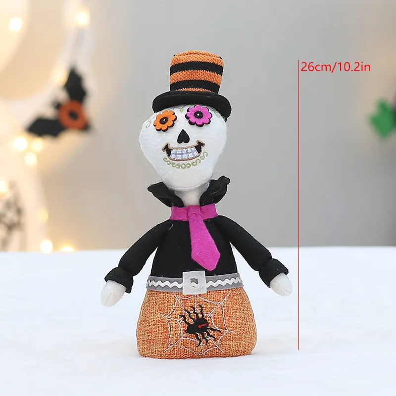Halloween Decoration New Product Machine Embroidery Fabric Pumpkin Head Skull Witch Doll Set Decoration
Halloween Decoration New Product Machine Embroidery Fabric Pumpkin Head Skull Witch Doll Set Decoration