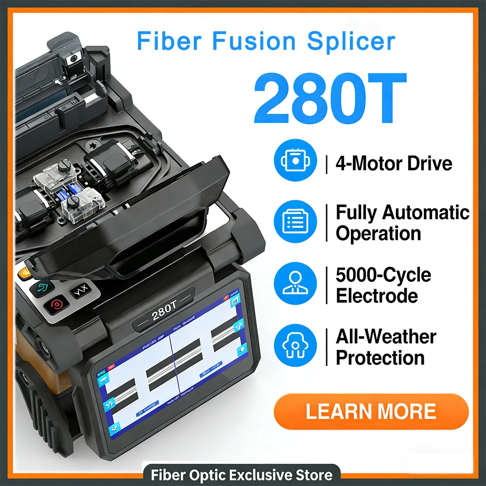 KL-280TJILONG оптоволоконный сварочный аппарат 18s Heat 8s сращивание средней линии багажника волоконно-оптический сварочный аппарат набор инструментов
KL-280TJILONG оптоволоконный сварочный аппарат 18s Heat 8s сращивание средней линии багажника волоконно-оптический сварочный аппарат набор инструментов