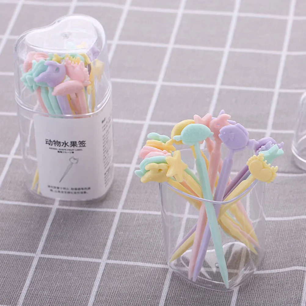 20pcs Bento Picks Cake Fruit Accessories Creative Cartoon Food Picks Reusable Snack Dessert Party Easy Clean Kids Cakes Tarts
20pcs Bento Picks Cake Fruit Accessories Creative Cartoon Food Picks Reusable Snack Dessert Party Easy Clean Kids Cakes Tarts