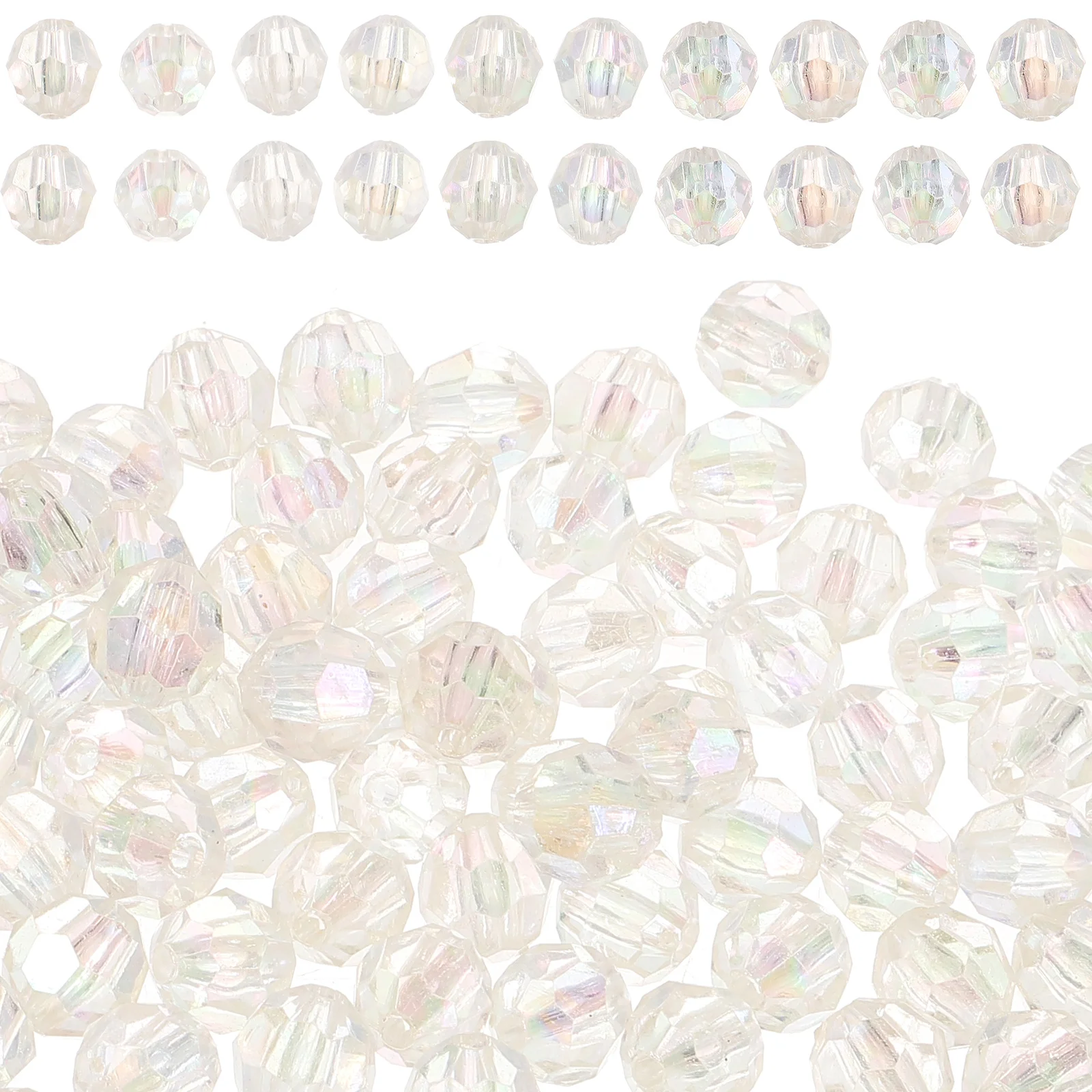 100pcs Crystal Beads 10mm Clear Spacer for Jewelry Making Craft Decorations DIY Necklace Accessories Round Glass Beads for Hair
100pcs Crystal Beads 10mm Clear Spacer for Jewelry Making Craft Decorations DIY Necklace Accessories Round Glass Beads for Hair