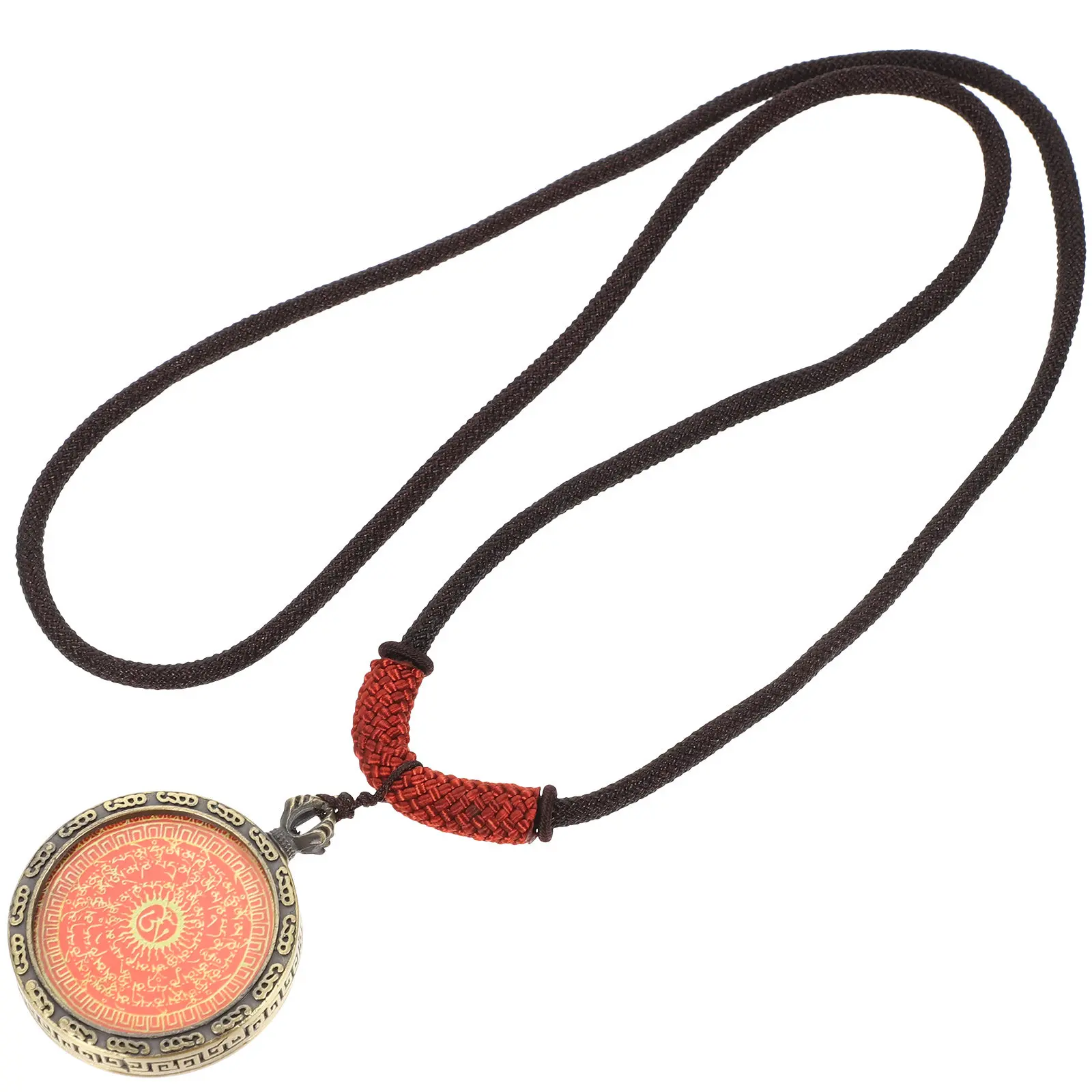 Mandala Thangka Pendant Necklace Premium Alloy Lightweight Simple Elegant Necklace for Daily Wear Party Outfit Accessory Neck
Mandala Thangka Pendant Necklace Premium Alloy Lightweight Simple Elegant Necklace for Daily Wear Party Outfit Accessory Neck