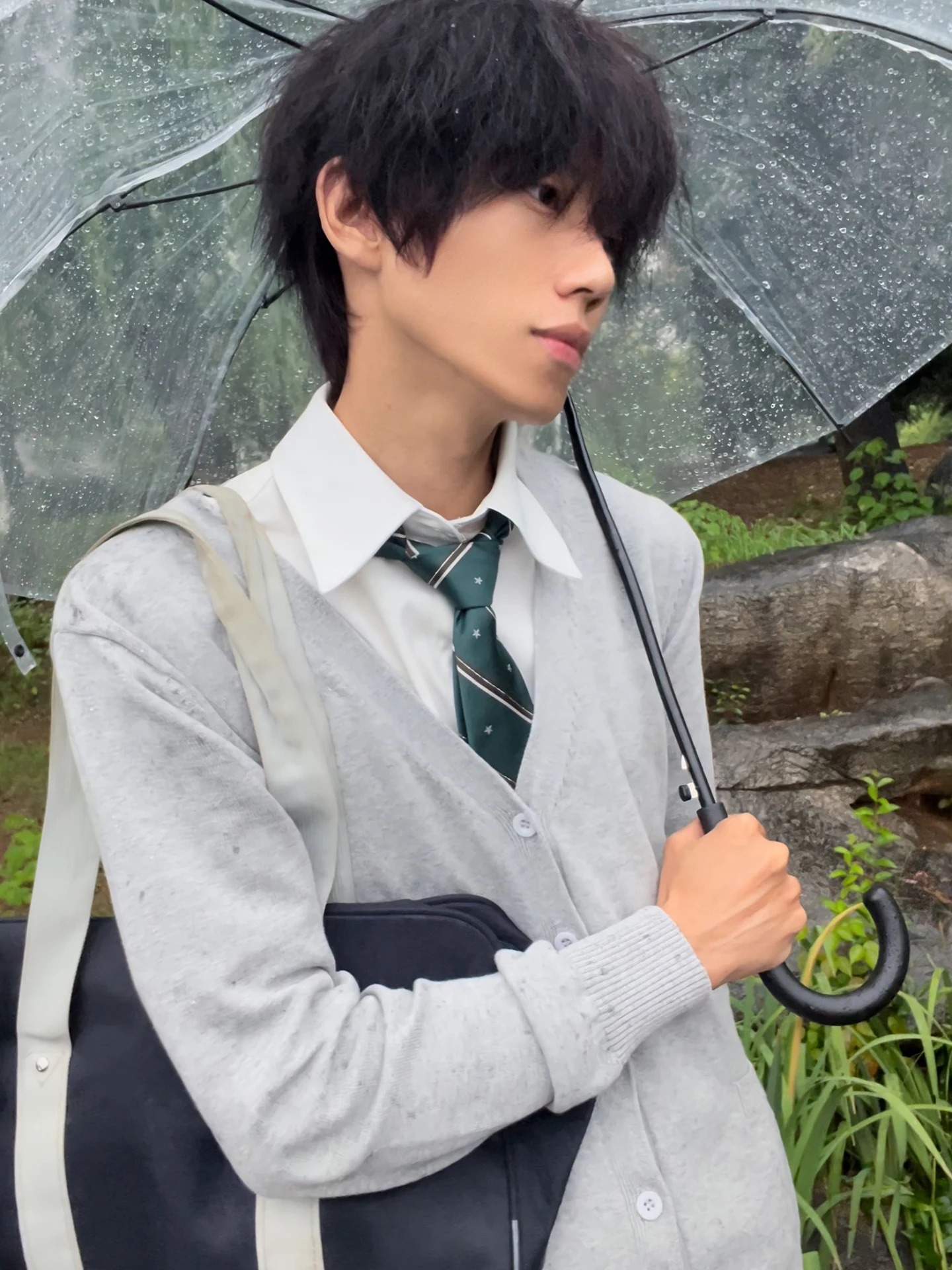 Gray Knitted Cardigan Sweater Coat School Style Men Women Open Front Long Sleeve Soft Cotton V-Neck Vintage Japanese Style
Gray Knitted Cardigan Sweater Coat School Style Men Women Open Front Long Sleeve Soft Cotton V-Neck Vintage Japanese Style