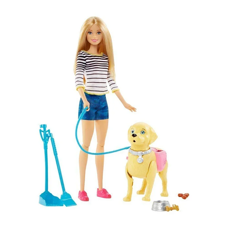 100% Original Barbie Walk & Potty Pup Pet Dog Blonde Doll for Girls Children's Toys Genuine Top Brand Birthday Christmas Gifts
100% Original Barbie Walk & Potty Pup Pet Dog Blonde Doll for Girls Children's Toys Genuine Top Brand Birthday Christmas Gifts