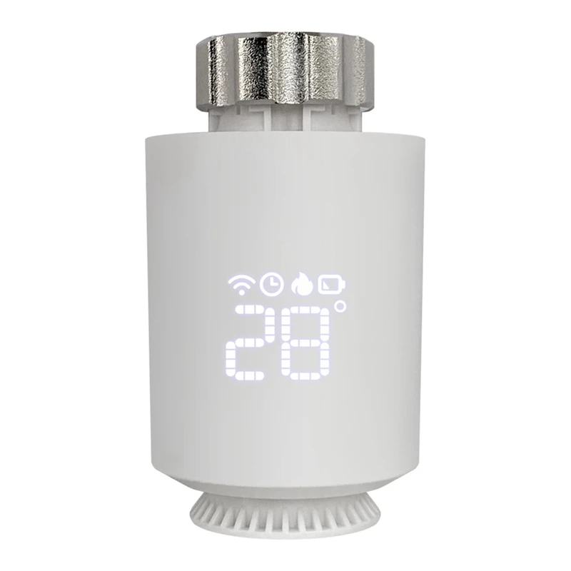 Привод радиатора термостата Tuya Zigbee, умный термостатический клапан TRV, регулятор температуры для Alexa Google Home
Привод радиатора термостата Tuya Zigbee, умный термостатический клапан TRV, регулятор температуры для Alexa Google Home