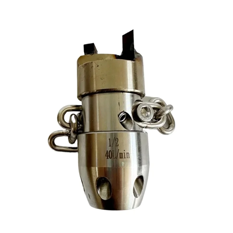 Stainless Steel Rotating Chain Nozzle Pipeline Dredging Hardware For Drain Grease And Blockage Cleaning Maintenance
Stainless Steel Rotating Chain Nozzle Pipeline Dredging Hardware For Drain Grease And Blockage Cleaning Maintenance