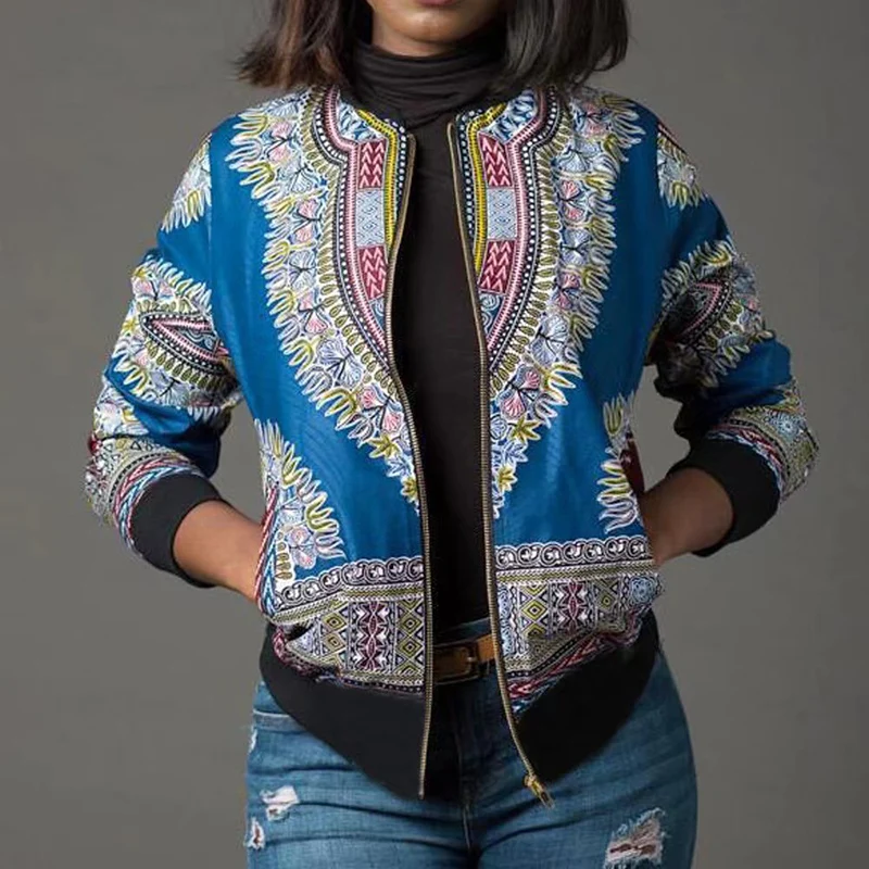 Ethnic Pattern Printed Long Sleeve Jacket Coat Autumn Winter Casual O Neck Sport Outwear Fashion Women Zipper Pocket Streetwear
Ethnic Pattern Printed Long Sleeve Jacket Coat Autumn Winter Casual O Neck Sport Outwear Fashion Women Zipper Pocket Streetwear