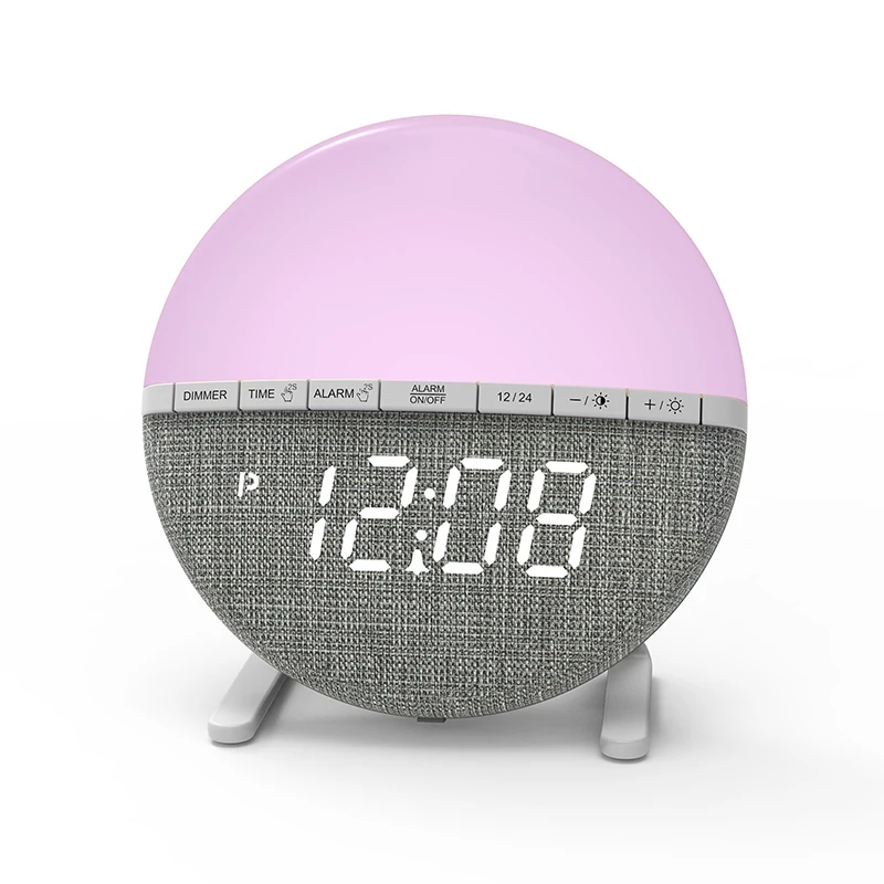 Smart Color Changing Night Light Mood Light Awaking Lamp with Natural Sounds Digital Desk Clock for Living Room Bathroom Decor
Smart Color Changing Night Light Mood Light Awaking Lamp with Natural Sounds Digital Desk Clock for Living Room Bathroom Decor