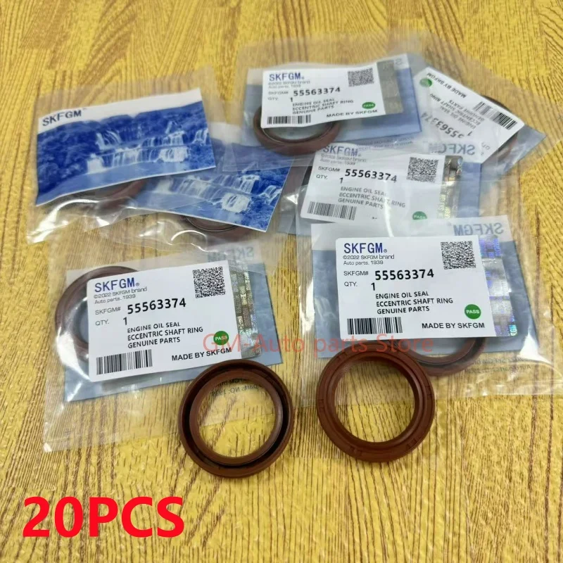 20PCS Engine Camshaft Oil Seal OEM# 55563374 55579838 Size 35*48*7 For Chevrolet Cruze Sonic Aveo5 1.6L Epica Excelle
20PCS Engine Camshaft Oil Seal OEM# 55563374 55579838 Size 35*48*7 For Chevrolet Cruze Sonic Aveo5 1.6L Epica Excelle