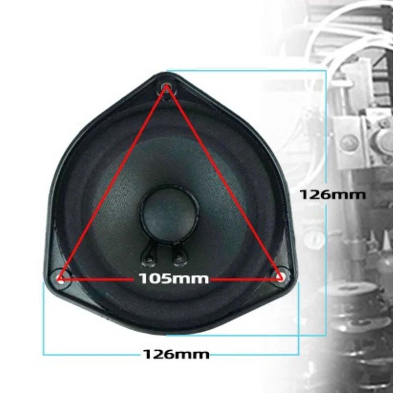 SOTAMIA 1PCS 4.5 Inch Full Range Mid Bass Dr Speaker 1 4 8 Ohm 100 Watt Triangular Plastic Basin Rack Music Speaker Home Theater
SOTAMIA 1PCS 4.5 Inch Full Range Mid Bass Dr Speaker 1 4 8 Ohm 100 Watt Triangular Plastic Basin Rack Music Speaker Home Theater