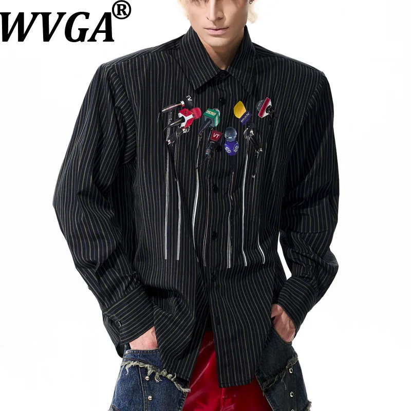 WVGA Spring Autumn New Man Tide High Street Striped Trendy Long Sleeve Shirt Niche Chic Casual Printed Button Top Ins Y2K W12559
WVGA Spring Autumn New Man Tide High Street Striped Trendy Long Sleeve Shirt Niche Chic Casual Printed Button Top Ins Y2K W12559