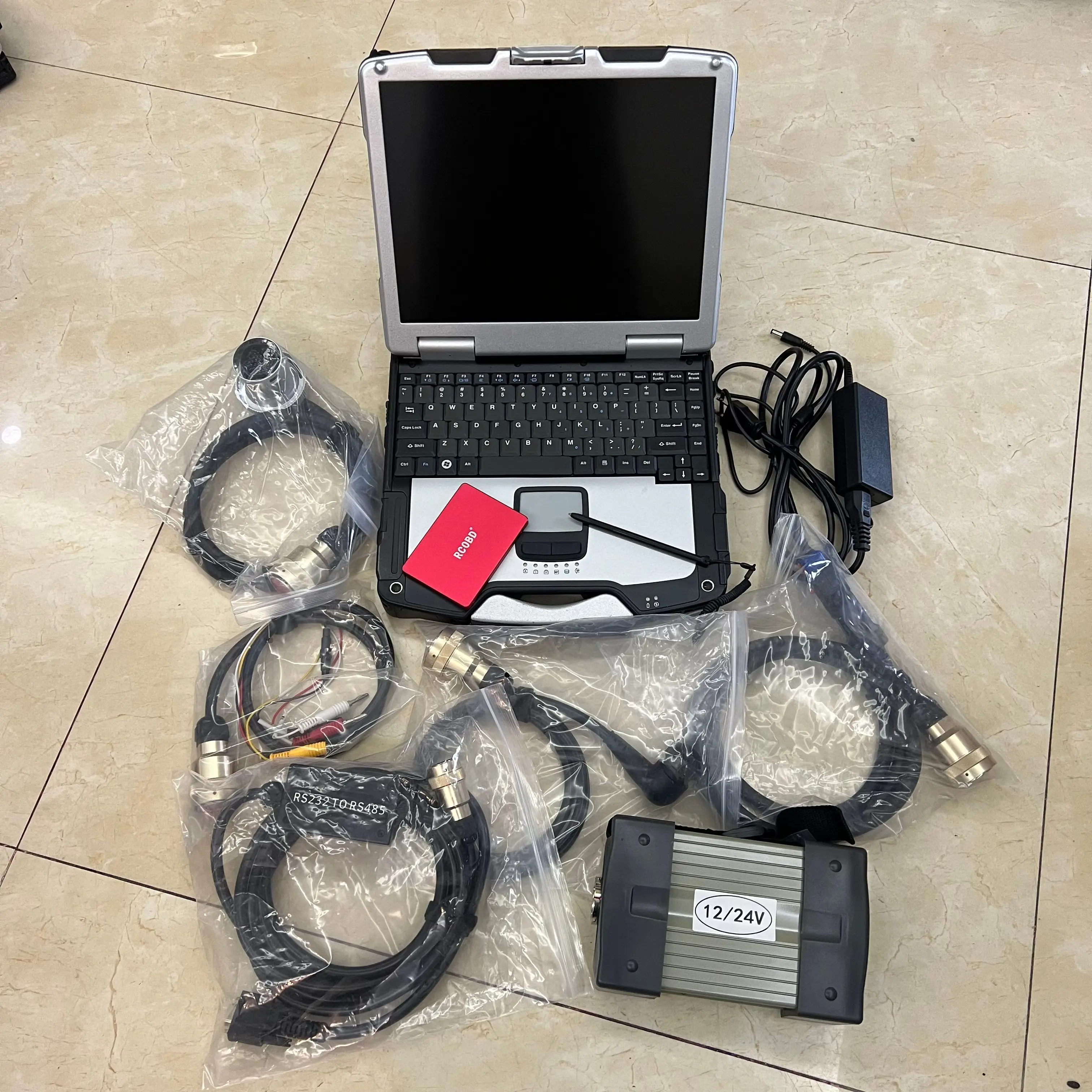 Super MB Star C3 Diagnostics Tool SSD 120gb Software with Laptop CF30 Touch PC Cars&Trucks Obd Cables Full Set Ready TO WORK
Super MB Star C3 Diagnostics Tool SSD 120gb Software with Laptop CF30 Touch PC Cars&Trucks Obd Cables Full Set Ready TO WORK