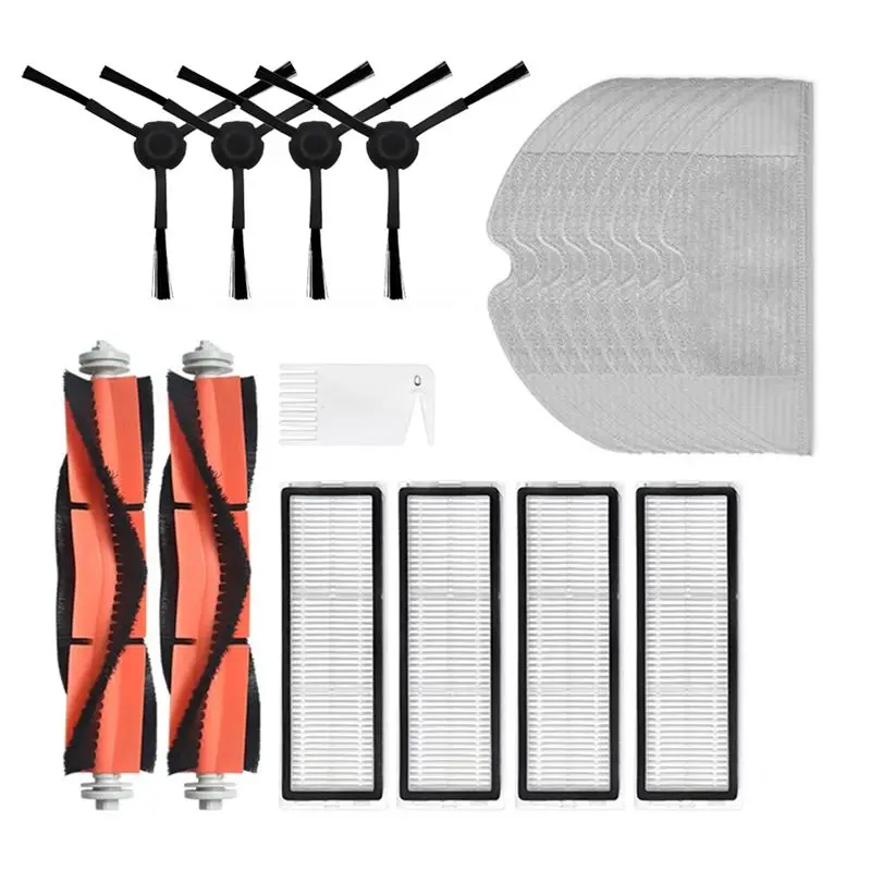 Совместимые с ABBZ запчасти для роботов-пылесосов MI Mijia 1C, 2C, 1T, MI Robot Vacuum Mop STYTJ01ZHM: роликовая щетка, фильтр, насадка для влажной уборки.
Совместимые с ABBZ запчасти для роботов-пылесосов MI Mijia 1C, 2C, 1T, MI Robot Vacuum Mop STYTJ01ZHM: роликовая щетка, фильтр, насадка для влажной уборки.